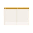 thumbnail image 1 of B5 Tearable Weekly Notebooks, 9.8×6.8 inch Undated Desk Notepad, Horizontal Format Note Pad, Grid Pattern Weekly Desk Planner, Legal Pads College Ruled Notepad, Large Grid Paper Writing Pad, 1 of 7