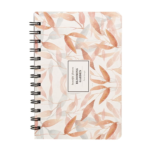 B6 Ring Binder Notebook, Hardcover Loose-Leaf Agenda, Coil Bound Refillable Notepad for Office Study