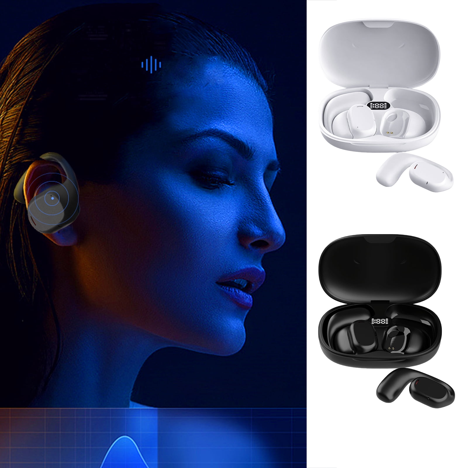 B66 Translator Earbuds 144 Languages Real Time Translator Earphones Noise Canceling Translator Headphones For Travel - Walmart Supplies - View #9