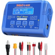 B6AC Balance Battery Charger,B6 AC 80W Lipo Battery Balance Charger 6A Discharger, RC Car Battery Charger for NiMH/NiCD/LiPo/Li-ion LiFePO4