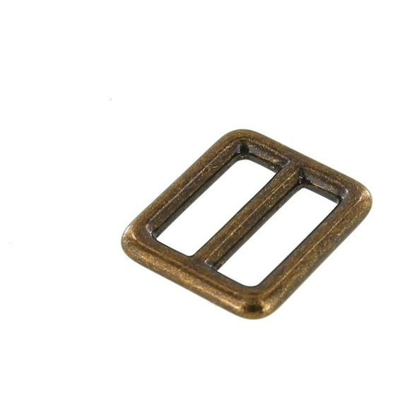 B7096 Antique Brass, Double Loop, Solid Brass-LL, Multiple Sizes
