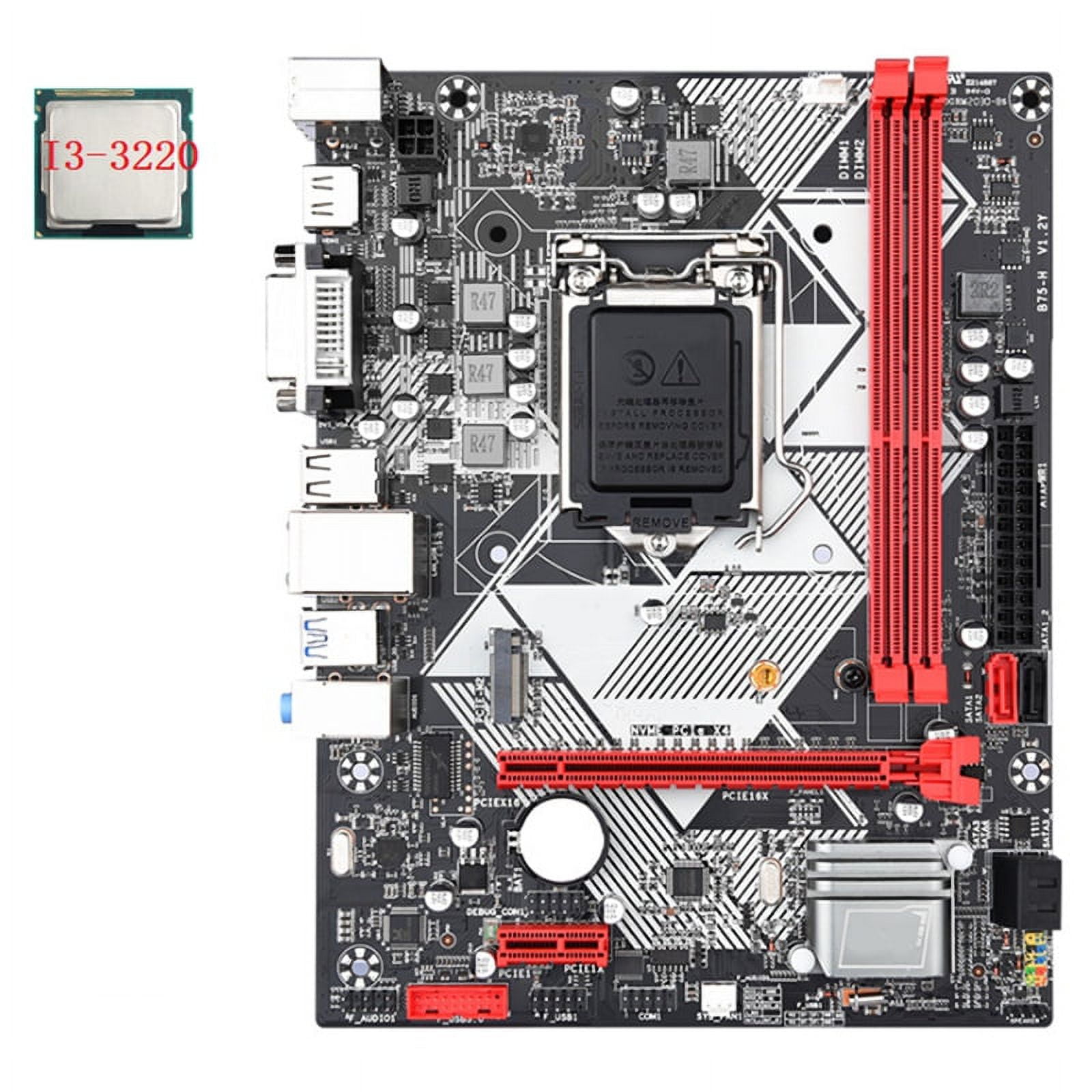Cpu I3 I3 3220 Processor Supported Motherboard B75-H Desktop