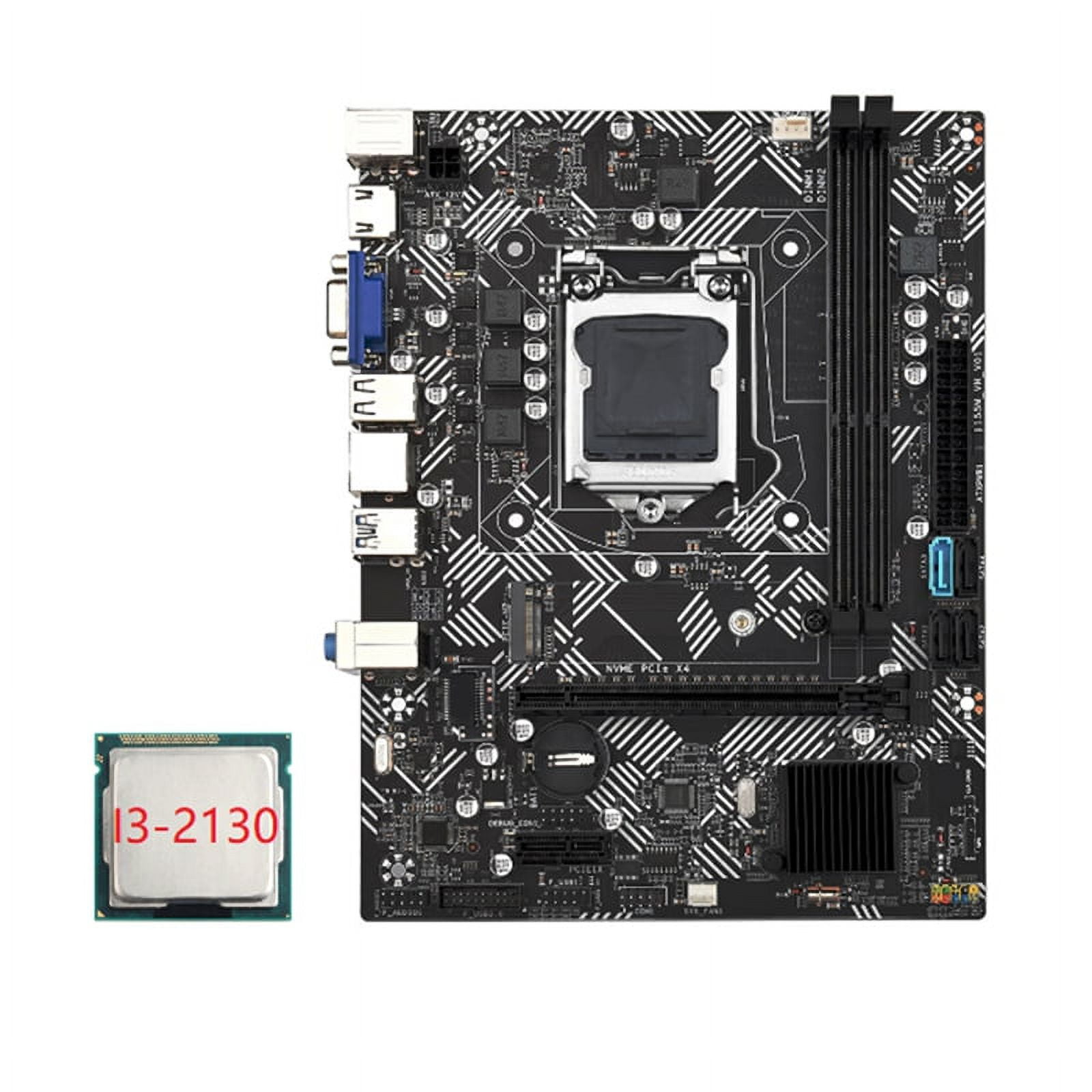 Supported Processor M-ATX Desktop Motherboard, Intel B75 LGA 1155