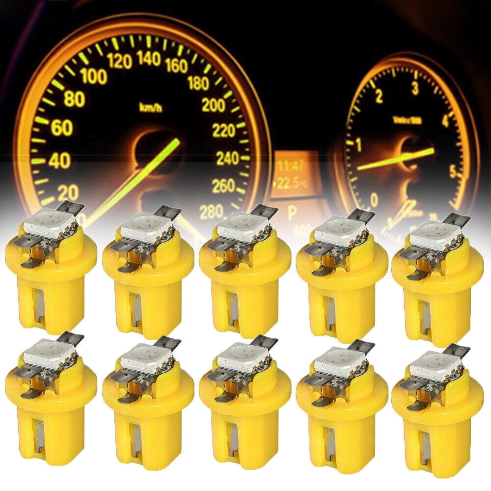 B8.4D Yellow LED Instrument Panel Light Bulb Dash Gauge Cluster for Ram