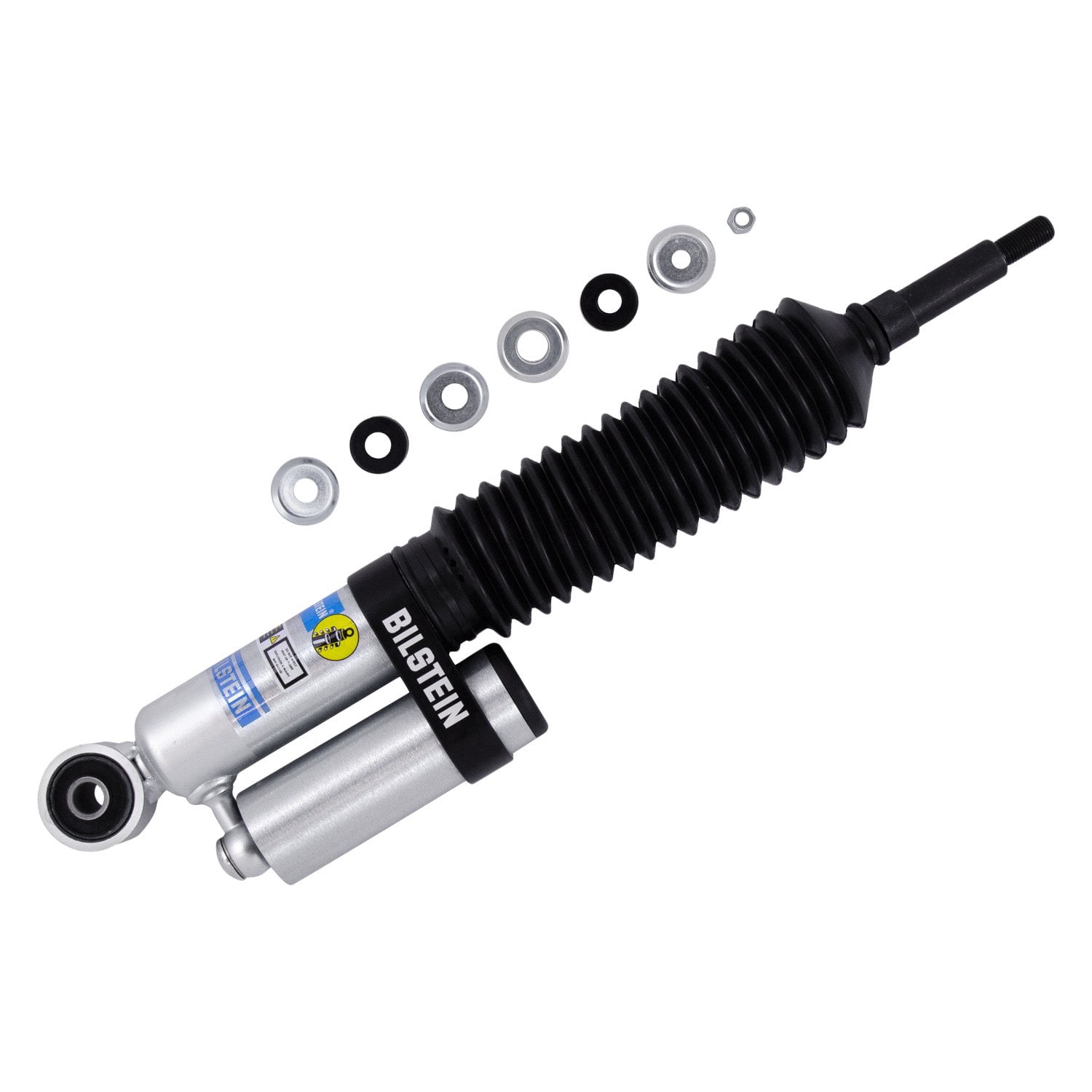 B8 5160 Series Front Driver Side Monotube Smooth Body Shock Absorber for Toyota Land Cruiser 1998-2007 Black Steel
