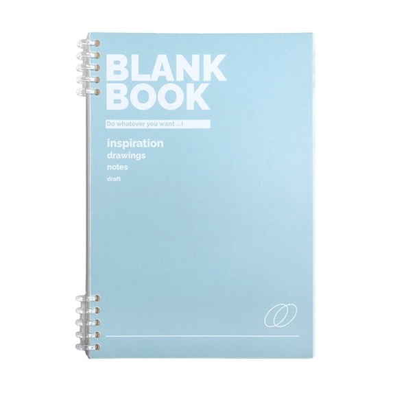 B8 Ruled Notebook With Protective Plastic Cover, Portable Thick Writing Journal In Assorted Colors For Student Office Daily Note Taking
