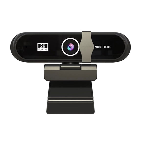 B9 Webcam with USB Port and Auto Focused 1080P/2K/4K Optional for Remote Work And Online Classes