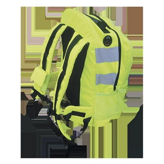 B905YER 25 Ltr Hi-Vis Rucksack, Yellow