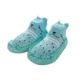 thumbnail image 1 of B91xZ Baby Boy's Girl's Booties Non-slip Floor Socks Newborn Toddler Baby Cute Cartoon Anti-Slip Socks Slippers,Green 12, 1 of 2