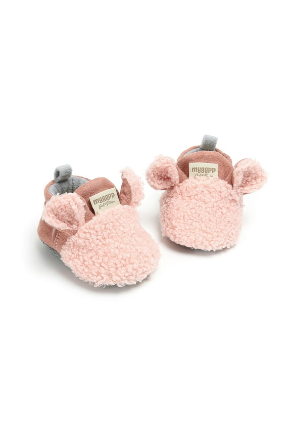 Baby Sneaker Slippers Girl Slippers Crawling Shoes Boy Trainers Baby Shoes (Pink, 0-6 Months)