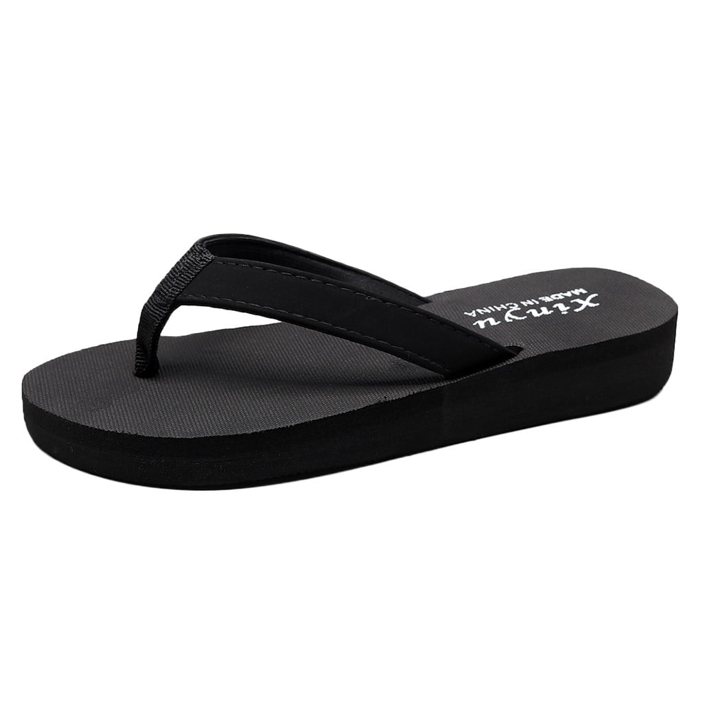【L】Tostalgic Clothing Flip flops / black Athletic Works Men's Laguna Flip Flops Slip-On Comfort