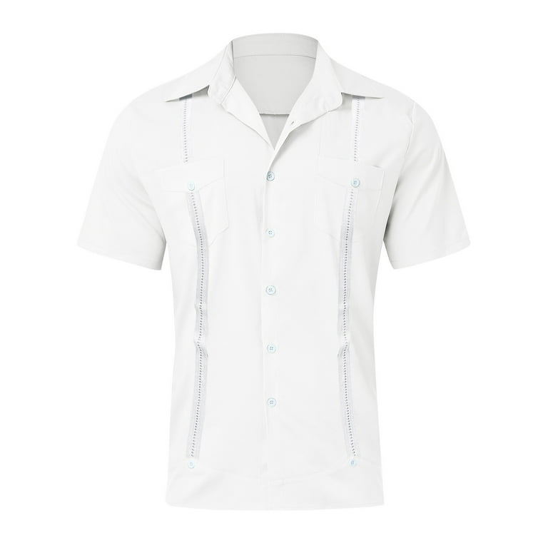 B91xZ Men's Casual Button-Down Shirts Spring Men's Cotton Shirts