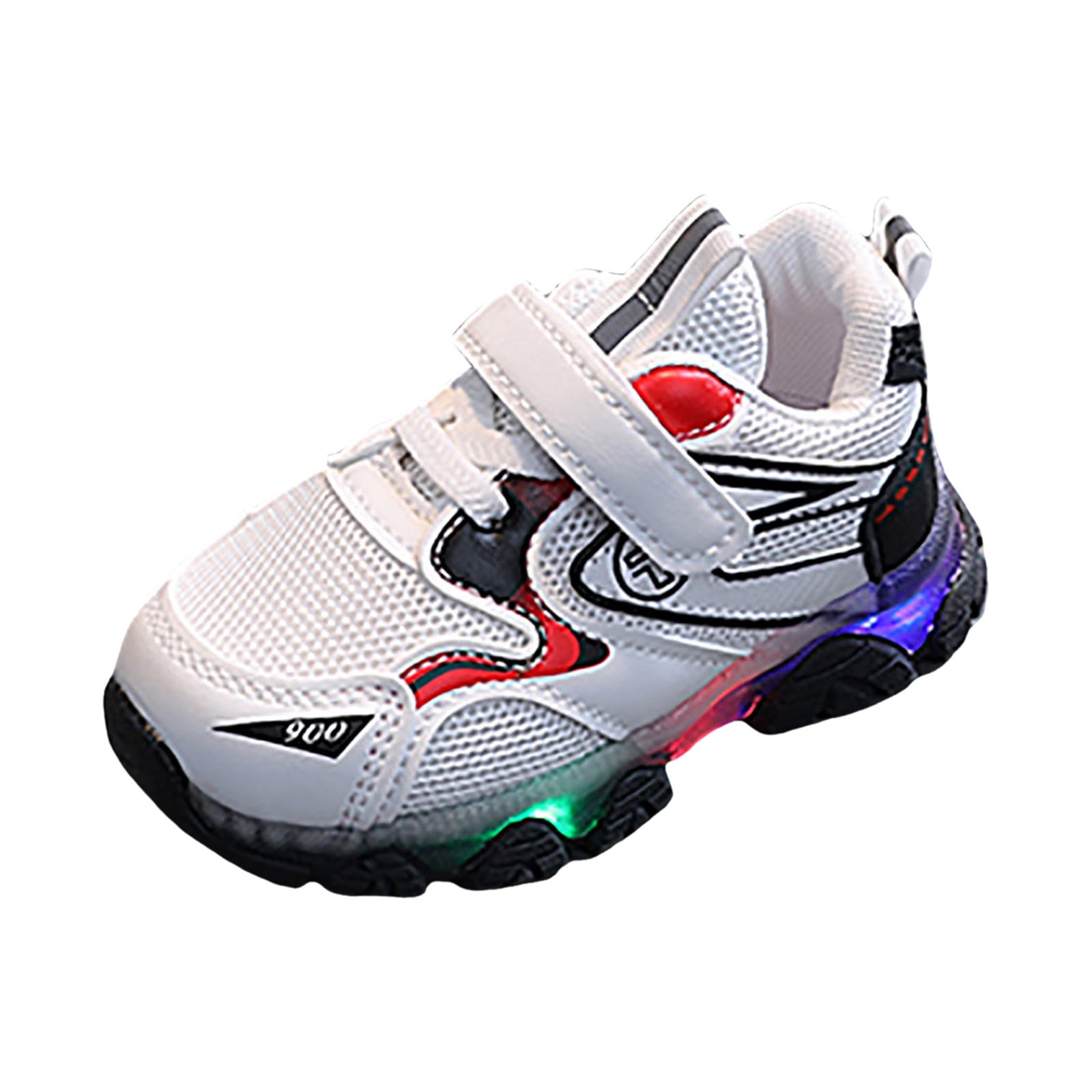 B91xZ Girls Sneakers Boys Baby Luminous Children Sport Light Shoes Kids ...