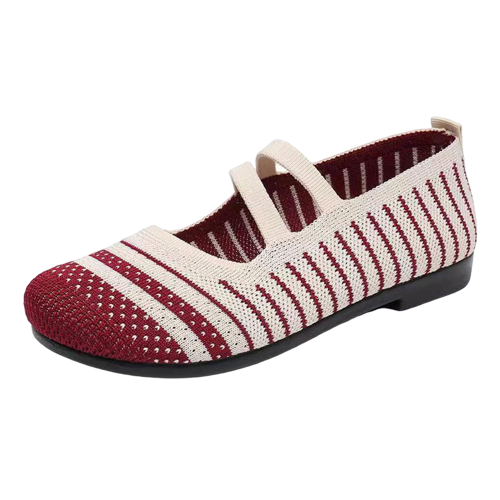 B91xZ Loafers for Women Lightweight Casual Shoes Wide Lace up Loafers