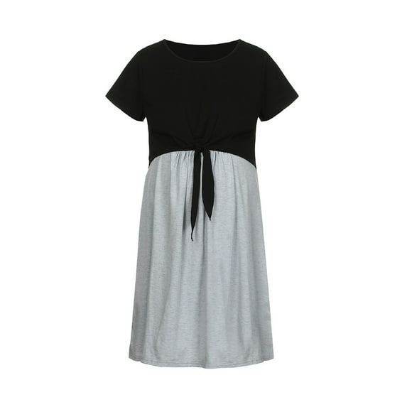 "B91xZ Maternity Dress For Photoshoot,Maternity Dress for Photography Maxi Maternity Props Dresses for Photo Baby Shower Grey,M"