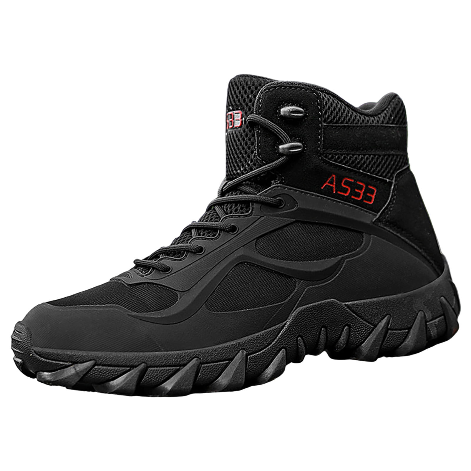 B91xZ Mens Winter Shoes Chukka Leather Closed Toe Ankle Fashion Boots