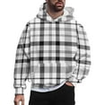thumbnail image 1 of B91xZ Plus Size Crewneck Sweatshirts Loose Fit Midweight Graphic Sweatshirt White,S, 1 of 4
