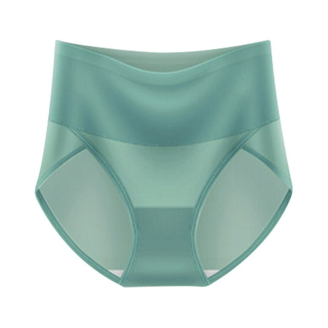 B91xZ Seamless Underwear for Women Soft Stretch Bikini Panties High Cut