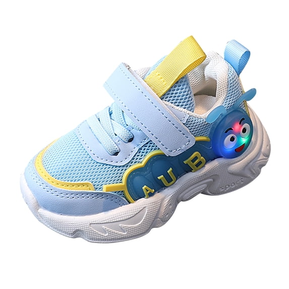 B91xZ Sneakers for Girls Toddler Shoes Children Shoes Light Shoes Small White Shoes Light Board Shoes Non Slip Soft Bottom Toddler Shoes for Blue,Sizes 9