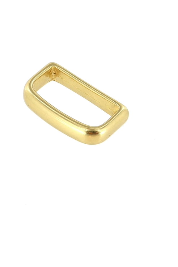 B9337 Natural Brass, Belt Loop, Solid Brass-LL, Multiple Sizes