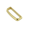 thumbnail image 1 of B9337 Natural Brass, Belt Loop, Solid Brass-LL, Multiple Sizes, 1 of 1