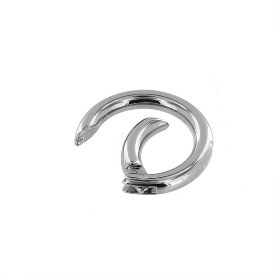 B9431 Nickel Plate, Spring Gate O-Ring, Solid Brass-LL, 1"