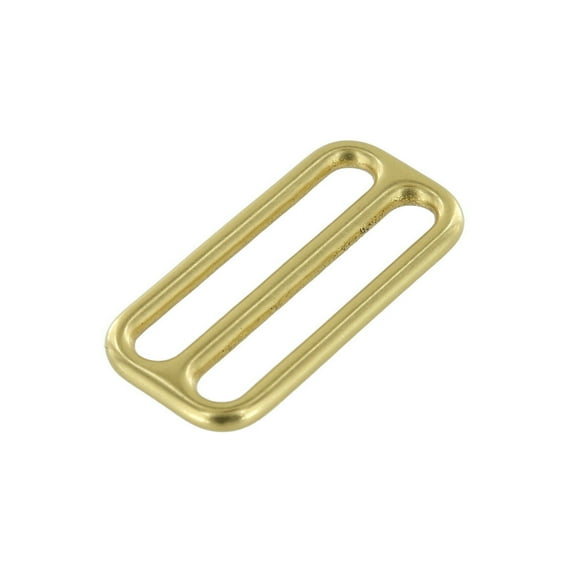 B9600 Natural Brass, Double Loop, Solid Brass-LL, Multiple Sizes