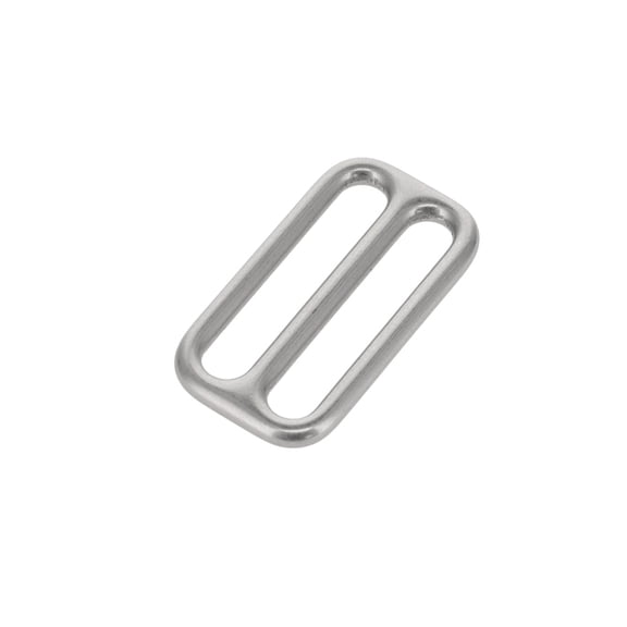 B9600 Nickel Matte, Double Loop, Solid Brass-LL