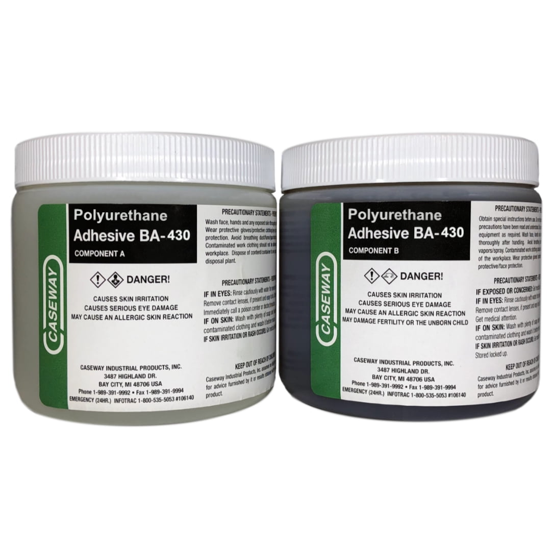 BA-430 Polyurethane Adhesive - Pint Kit (32 fl oz total)