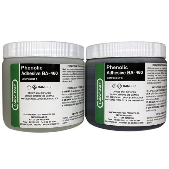 BA-460 Phenolic Adhesive Epoxy - Pint Kit (32 fl oz total)