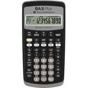 BA II Plus Financial Calculator, Black Medium