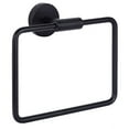 thumbnail image 1 of BA108A09BK-Canarm Inc-Varen - Towel Ring-6.63 Inches Tall and 8 Inches Wide-Matte Black Finish, 1 of 1