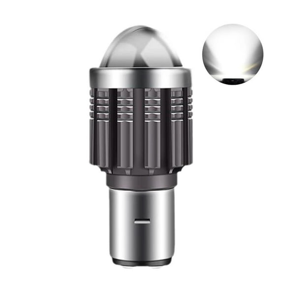 BA20D LED Motorcycle Headlight Spot Light Bulb Hi/Lo Headlamp-2023 O7I2