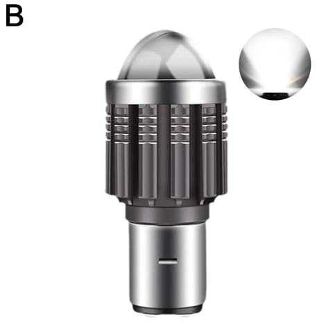 BA20D LED Motorcycle Headlight Spot Light Bulb Hi/Lo Motorbike Headlamp-2023 New Q6F6