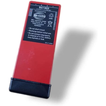 BA213020 2x6V 2100mAh battery For HBC Radiomatic BA213020 battery