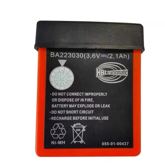 BA223030 3.6V 2100mAh NIMH Battery For HBC Crane Wireless Remote Control