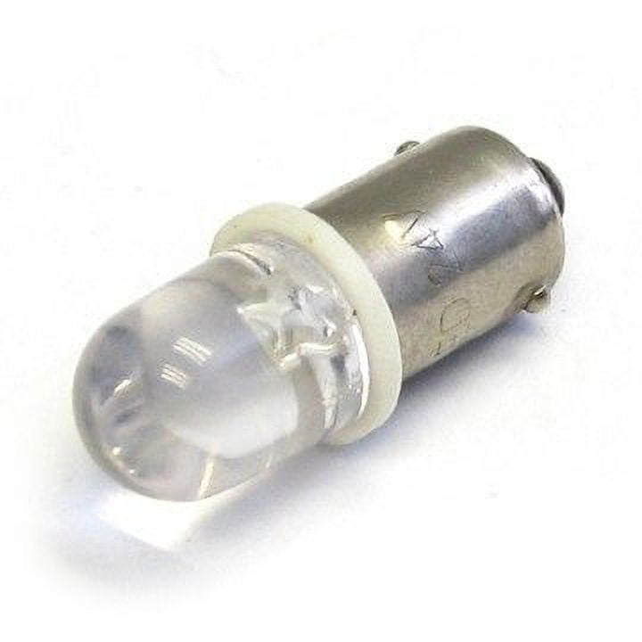 BA9S LED Bulb - 12V Cool White LED - T10, T5 Auto Map Dome Accessory LED  Bulb - Set of 2 