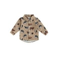 thumbnail image 1 of BABAMOON Western Toddler Baby Boys Shirts Cow Print Long Sleeve Turn-Down Collar Button-Down Tops Fall Winter Casual Clothes, 1 of 8