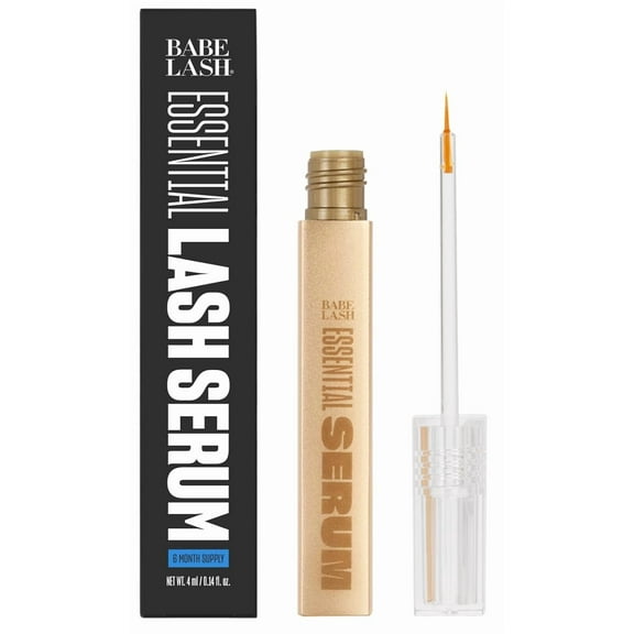 BABE Eyelash Serum - Advanced Lash Enhancer for Longer, Fuller Lashes & Brows, Safe for Lash Extensions, Vegan Formula, Makeup Organizers & Beauty Essentials