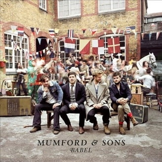 Mumford & Sons Music Wall: Vinyl Records, CDs & Cassettes