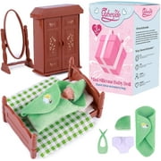 BABESIDE 17 Inch Lifelike Baby Dolls Twins Newborn Boy Girl Soft Vinyl Real Life Baby Dolls with Clothes and Toy Gift for Kids Age 3+