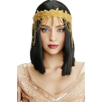 BABEYOND 1920s Flapper Headpiece Roaring 20s Headband Great Gatsby Headband Chain for Women Vintage Hair Accessory