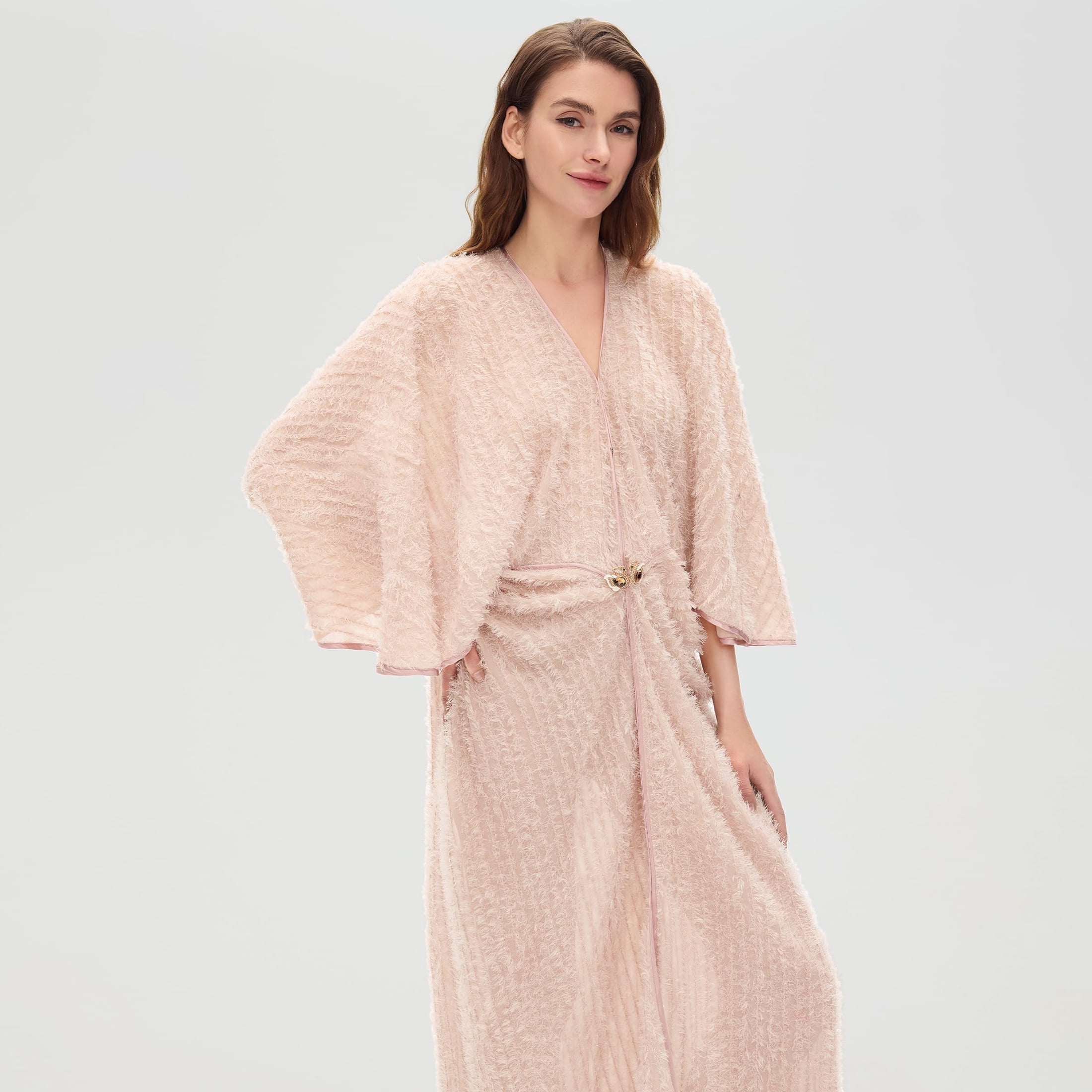 BABEYOND Babeyond 1920s Satin Cocoon Gown dames Badjas