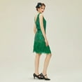 thumbnail image 1 of BABEYOND Women's Flapper Dresses 1920s V Neck Beaded Fringed Great Gatsby Dress, 1 of 6