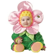 INCHARACTER COSTUMES Costumes for All Occasions Baby Blossom Toddler Jumpsuit for Girls with Hood, Toddler 12-18 Months