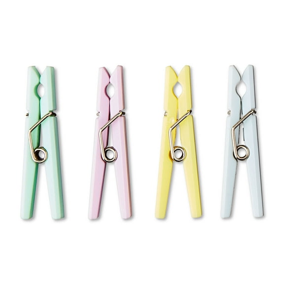 Multicolor Plastic Clothespins, 20 Pieces, by Way To Celebrate