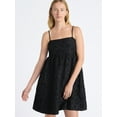thumbnail image 1 of Free Assembly Women's and Women's Plus Sleeveless Lace Babydoll Dress with Pockets, Size XS-4X, 1 of 5