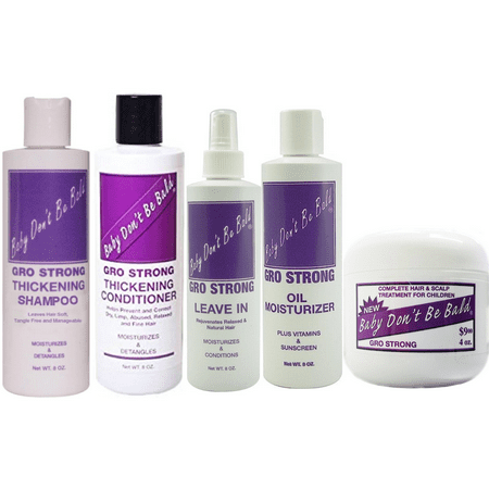 BABY DON'T BE BALD Gro Strong Shampoo, Conditioner, Scalp, Leave In, Moisturizer