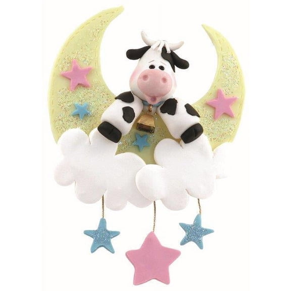 BABY MOON Personalized Christmas Tree Ornament DO-IT-YOURSELF