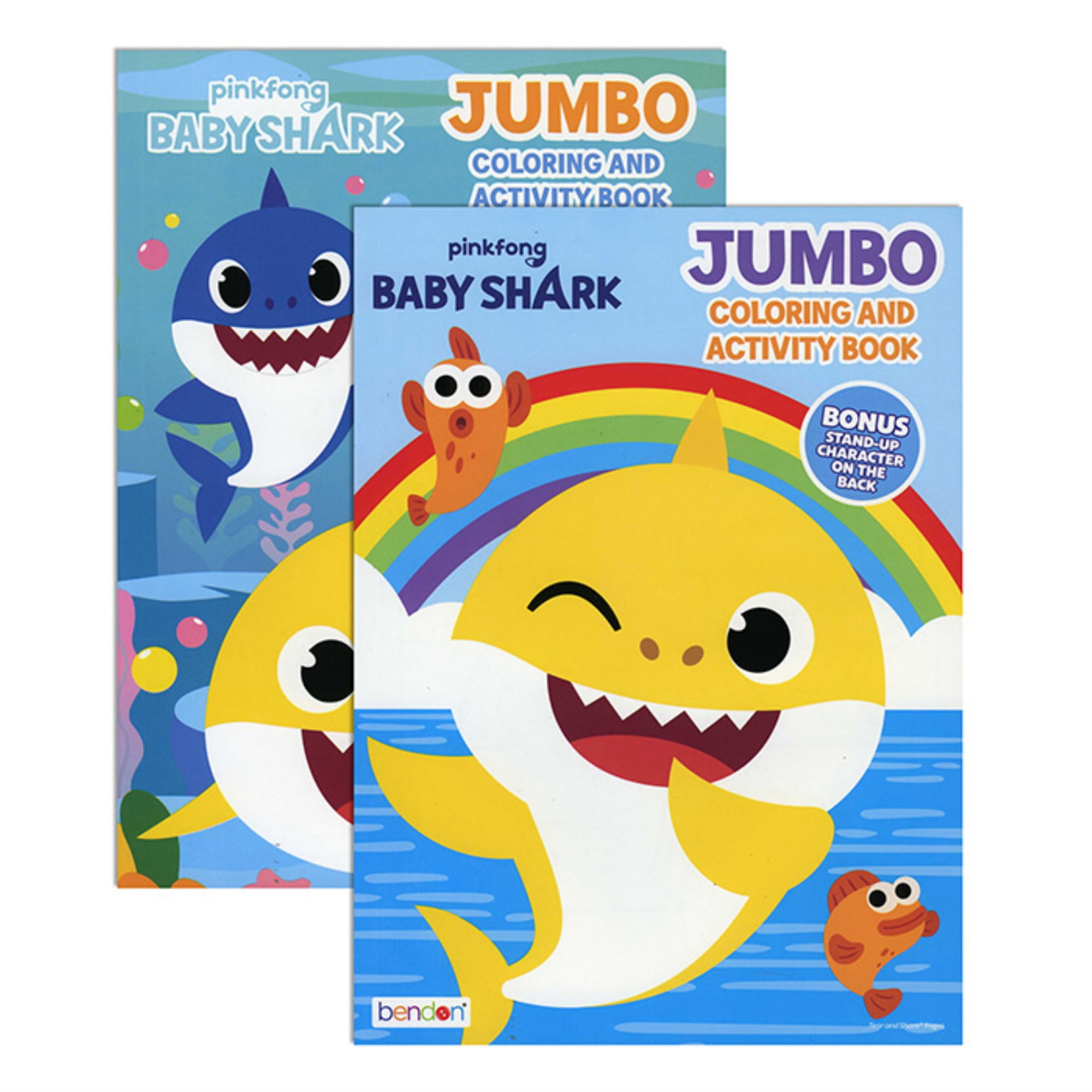 BABY SHARK Jumbo Coloring & Activity Book - Walmart.com